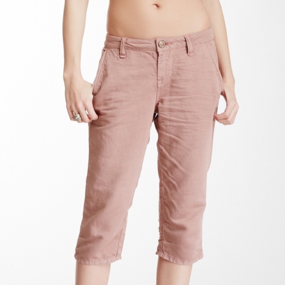 Stitch's Avery Bermuda Linen Shorts Lunar